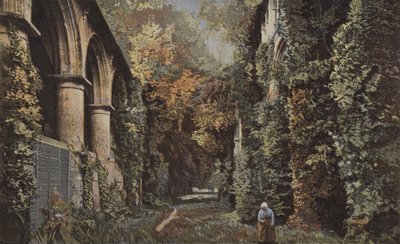 ヴァルモント、古い修道院の遺跡 作： French Photographer