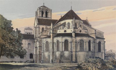 Vezelay、Eglise de la Madeleine、Apse、SE側 作： French Photographer