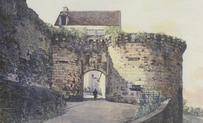 Vezelay、Porte Neuve、Cote exterieuràla ville 作： French Photographer