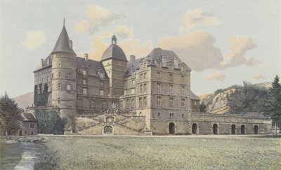 Vizille、Chateau de Lesdiguieres、View of the Park 作： French Photographer