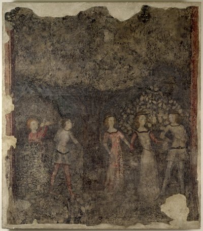 キャロル、1380〜90年頃 作： French School