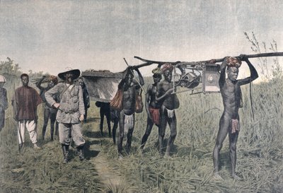 1899年のルプティジャーナルからの1898年のマーチャンドミッションの船団 作： French School