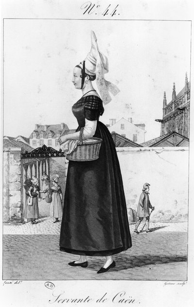 カーンのメイド、1820〜30年頃 作： French School