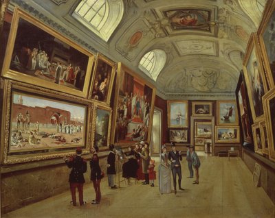 リュクサンブール美術館の美術館、1883-85年 作： French School
