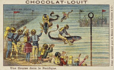 2000年の太平洋の魚のレース 作： French School