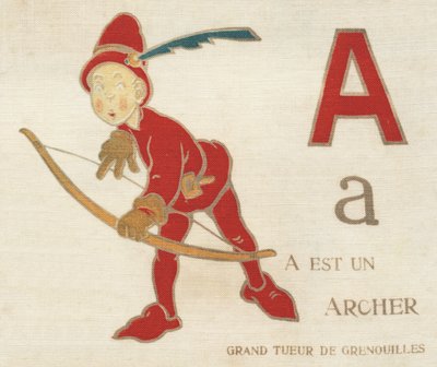 Aは、ビッグフロッグキラーのアーチャー。 作： French School