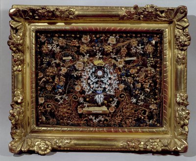 セントユーフロシンの遺物が収められた聖遺物箱（d.1173） 作： French School