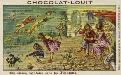 2000年の大西洋海底の海辺の休日 作： French School