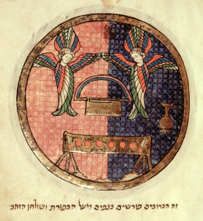 追加 11639 f.522r 契約の箱、北フランスの雑貨、1280 年頃 (ベラム) 作： French School