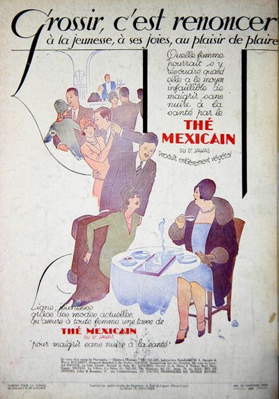 雑誌「Femina」に掲載された痩身グッズ「The Mexicain du Dr Jawas」の広告 作： French School