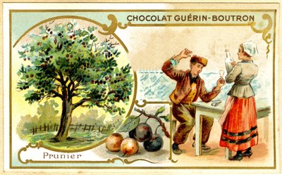 GuérinBoutronチョコレートの広告クロモリトグラフィー（クロモリトグラフ） 作： French School