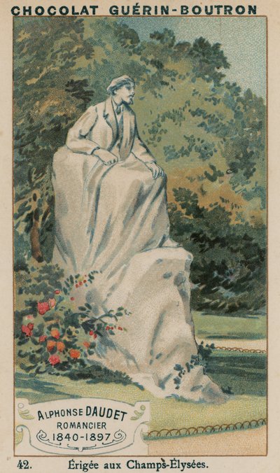 アルフォンスドーデ、ロマンチエ、1840年〜1897年、エリジーオシャンゼリゼ 作： French School