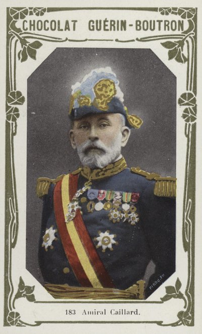 Amiral Caillard（カラー写真） 作： French School