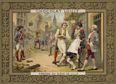 リール包囲戦、1792年のエピソード 作： French School