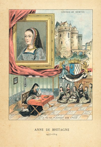 ブルターニュのアン 作： French School