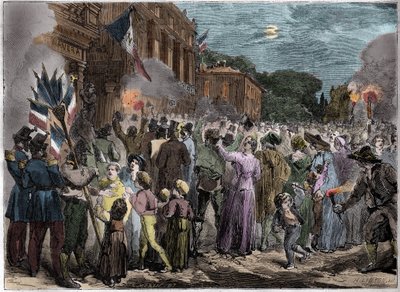 サヴォワとニースのフランスへの併合 - 1860年 フランスによるニースの併合 作： French School