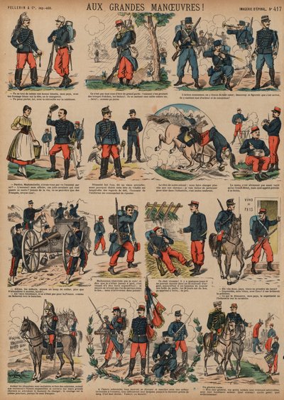 フランス軍の毎年恒例の壮大な作戦 作： French School