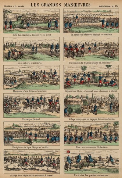フランス軍の毎年恒例の壮大な作戦 作： French School