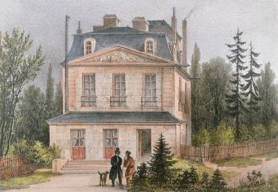パリの植物園でアントワーヌドフルクロワ 作： French School
