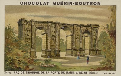 マルヌランスのポルトドマルスの凱旋門 作： French School