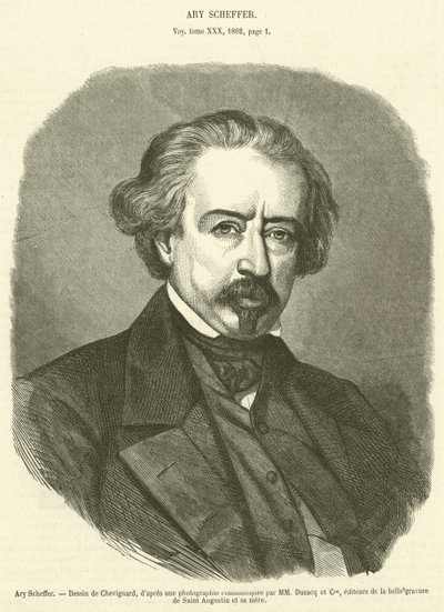 Ary Scheffer（エングレービング 作： French School