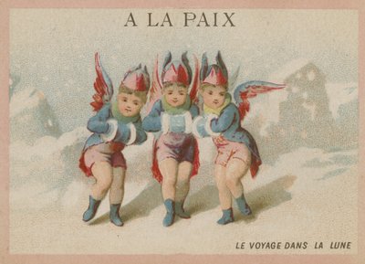 平和で-月への旅 作： French School