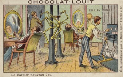 2000年の自動理髪店 作： French School