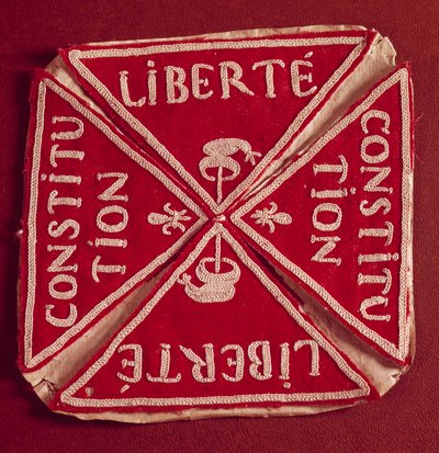 フランス第一共和国のバッジ "Liberte Constitution" 作： French School