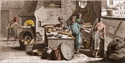 パン屋さん-Denis Diderot(1713-1784)とJean d