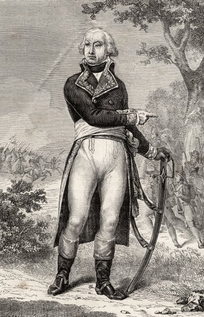 ルイ・ブラン（1811-82）による「歴史革命フランセーズ」のバルテルミー・ルイス・シェラー（1747-1804） 作： French School