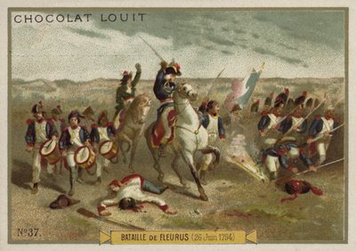 フルーラスの戦い、フランス革命戦争、1794年6月26日 作： French School