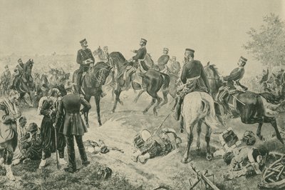 1870年8月18日、普仏戦争、グラヴェロットの戦い 作： French School