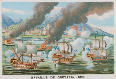 ゲタリアの戦い、1638年 作： French School