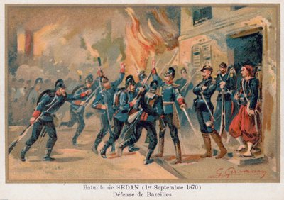 セダンの戦い、バゼイユの防衛 作： French School