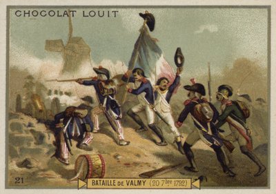 1792年9月20日、フランス、ヴァルミーの戦い 作： French School