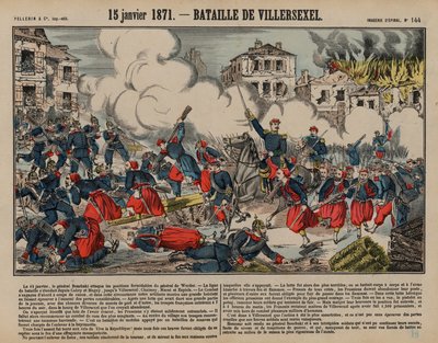 普仏戦争、ヴィレゼクスルの戦い 作： French School
