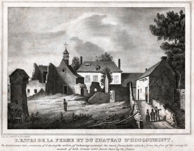 ウォータールーの戦い(エッチング、1830年頃) 作： French School