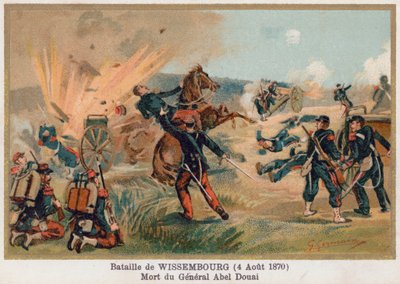 ヴィサンブールの戦い、ドゥアイ将軍の死 作： French School