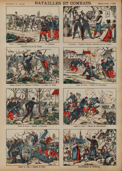 普仏戦争の戦い 作： French School