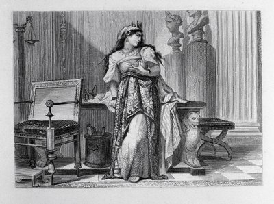 ベレニス、ジャン・ラシーヌによるベレニスのイラスト（1639-99） 作： French School