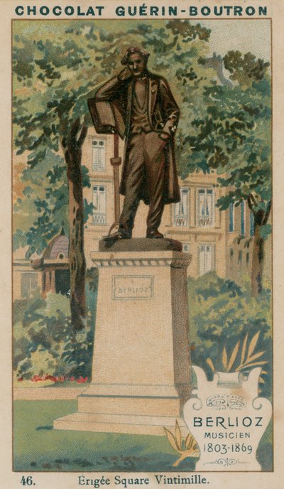 ミュージシャンベルリオーズ、1803-1869、エリジースクエアヴェンティミリア 作： French School