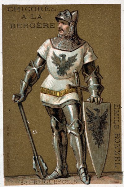 ベルトラン・デュ・ゲスクラン（デュゲスクラン）（1320年頃～1380年）。フランスのコンスタブル 作： French School