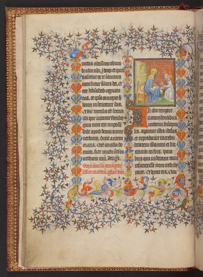 Livro de Horas, Add MS 32454 f.10v, França 作： French School