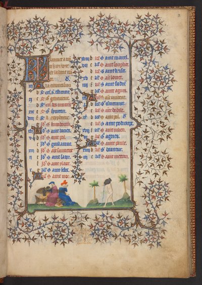 Book of Hours, Add MS 32454 f.2r, France   1440807   ja       japanese Successfully Translated  Original: Legendary animal for fantasy illustration: dragon head. Translat: Legendary animal for fantasy illustration: dragon head. 1458816 ja japanese Successf 作： French School