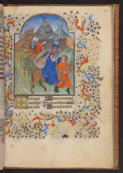 Book of Hours、追加 MS 32454 f.41r、フランス 作： French School