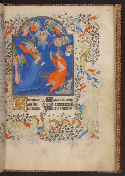 Book of Hours、追加 MS 32454 f.46r、フランス 作： French School