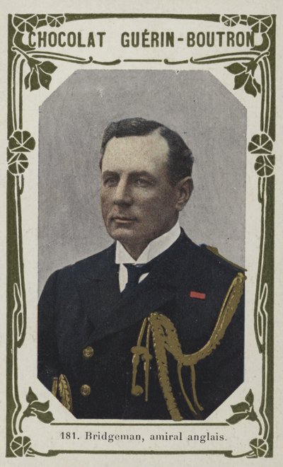 ブリッジマン、イギリス海軍大将（カラー写真） 作： French School