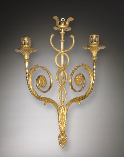 キャンドルブラケット、c.1775-1790 作： French School