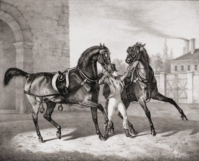 イングランド国王のための馬車、1836 作： French School