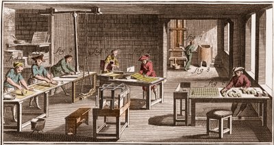 Cartier - Manufacture of Playing Cards - Denis Diderot (1713-1784)とJean d